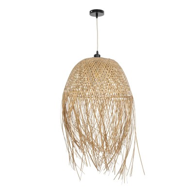 GloboStar® MANILA 01714 Μοντέρνο Κρεμαστό Φωτιστικό Οροφής Μονόφωτο 1 x E27 Μπεζ Μπαμπού Καμπάνα Φ45 x Υ60cm Διακόσμηση - Φωτισμός - Χαλιά GloboStar® MANILA 01714 Μοντέρνο Κρεμαστό Φωτιστικό Οροφής Μονόφωτο 1 x E27 Μπεζ Μπαμπού Καμπάνα Φ45 x Υ60cm Διακόσμηση - Φωτισμός - Χαλιά