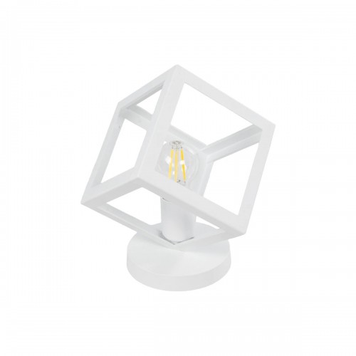 GloboStar® DISE 203-0273 Μοντέρνο Eπιτραπέζιο Φωτιστικό Μονόφωτο 1 x E27 IP20 Λευκό Πλαστικό - Μ18 x Π18 x Υ22cm Διακόσμηση - Φως - Χαλιά GloboStar® DISE 203-0273 Μοντέρνο Eπιτραπέζιο Φωτιστικό Μονόφωτο 1 x E27 IP20 Λευκό Πλαστικό - Μ18 x Π18 x Υ22cm Διακόσμηση - Φως - Χαλιά