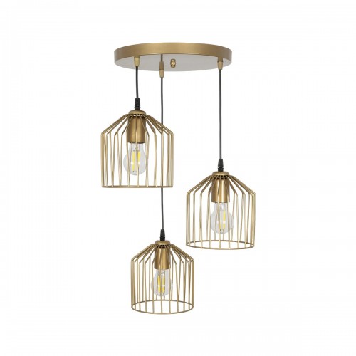 GLOBOSTAR® FLIXIO 201-0138 Vintage Κρεμαστό Φωτιστικό Οροφής με Ντουί 3 x E27 AC 220-240V IP20 - Χρυσό - Μ30 x Π30 x Υ70cm Διακόσμηση - Φως - Χαλιά GLOBOSTAR® FLIXIO 201-0138 Vintage Κρεμαστό Φωτιστικό Οροφής με Ντουί 3 x E27 AC 220-240V IP20 - Χρυσό - Μ30 x Π30 x Υ70cm Διακόσμηση - Φως - Χαλιά