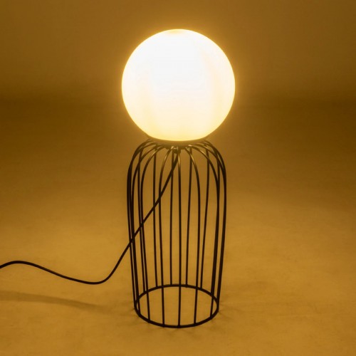 GLOBOSTAR® KAZAF 203-0295 Μοντέρνο Επιτραπέζιο Φωτιστικό Πορτατίφ με Ντουί 1 x E27 AC 220-240V IP20 - Μαύρο & Λευκό - Μ16 x Π16 x Υ40cm Διακόσμηση - Φως - Χαλιά GLOBOSTAR® KAZAF 203-0295 Μοντέρνο Επιτραπέζιο Φωτιστικό Πορτατίφ με Ντουί 1 x E27 AC 220-240V IP20 - Μαύρο & Λευκό - Μ16 x Π16 x Υ40cm Διακόσμηση - Φως - Χαλιά