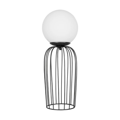GLOBOSTAR® KAZAF 203-0295 Μοντέρνο Επιτραπέζιο Φωτιστικό Πορτατίφ με Ντουί 1 x E27 AC 220-240V IP20 - Μαύρο & Λευκό - Μ16 x Π16 x Υ40cm Διακόσμηση - Φως - Χαλιά GLOBOSTAR® KAZAF 203-0295 Μοντέρνο Επιτραπέζιο Φωτιστικό Πορτατίφ με Ντουί 1 x E27 AC 220-240V IP20 - Μαύρο & Λευκό - Μ16 x Π16 x Υ40cm Διακόσμηση - Φως - Χαλιά