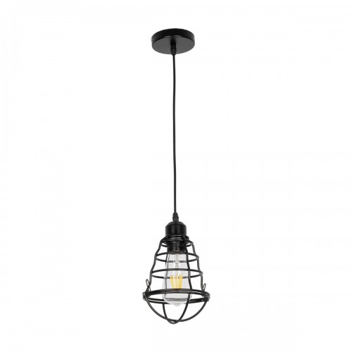 GLOBOSTAR® ALDO 999-0096 Vintage Κρεμαστό Φωτιστικό Οροφής με Ντουί 1 x E27 AC 220-240V IP20 - Μαύρο - Μ15 x Π15 x Υ24cm Διακόσμηση - Φως - Χαλιά GLOBOSTAR® ALDO 999-0096 Vintage Κρεμαστό Φωτιστικό Οροφής με Ντουί 1 x E27 AC 220-240V IP20 - Μαύρο - Μ15 x Π15 x Υ24cm Διακόσμηση - Φως - Χαλιά