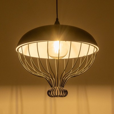 GLOBOSTAR® SOBRINO 999-0112 Vintage Κρεμαστό Φωτιστικό Οροφής με Ντουί 1 x E27 AC 220-240V IP20 - Μαύρο - Μ45 x Π45 x Υ45cm GLOBOSTAR® SOBRINO 999-0112 Vintage Κρεμαστό Φωτιστικό Οροφής με Ντουί 1 x E27 AC 220-240V IP20 - Μαύρο - Μ45 x Π45 x Υ45cm