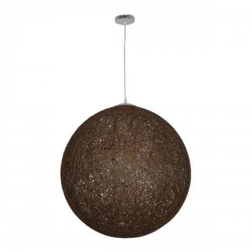 GLOBOSTAR® OCEANA 999-0156 Boho Κρεμαστό Φωτιστικό Οροφής με Ντουί 1 x E27 AC 220-240V IP20 - Καφέ - Μ60 x Π60 x Υ60cm Διακόσμηση - Φως - Χαλιά