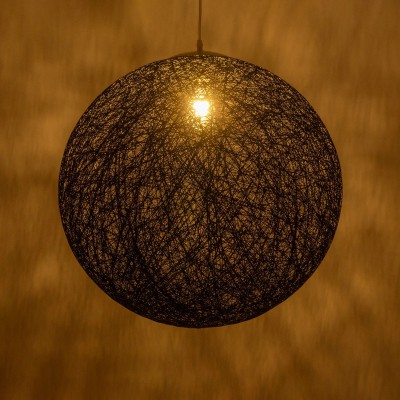 GLOBOSTAR® OCEANA 999-0157 Boho Κρεμαστό Φωτιστικό Οροφής με Ντουί 1 x E27 AC 220-240V IP20 - Μαύρο - Μ60 x Π60 x Υ60cm GLOBOSTAR® OCEANA 999-0157 Boho Κρεμαστό Φωτιστικό Οροφής με Ντουί 1 x E27 AC 220-240V IP20 - Μαύρο - Μ60 x Π60 x Υ60cm