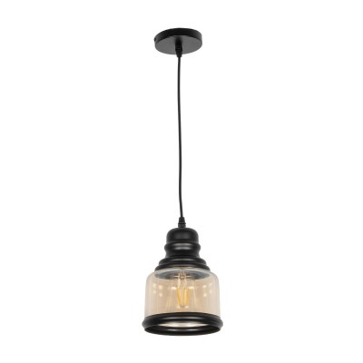 GLOBOSTAR® OLIVER 999-0187 Vintage Κρεμαστό Φωτιστικό Οροφής με Ντουί 1 x E27 AC 220-240V IP20 - Μελί & Μαύρο - Μ15 x Π15 x Υ21.5cm Διακόσμηση - Φως - Χαλιά GLOBOSTAR® OLIVER 999-0187 Vintage Κρεμαστό Φωτιστικό Οροφής με Ντουί 1 x E27 AC 220-240V IP20 - Μελί & Μαύρο - Μ15 x Π15 x Υ21.5cm Διακόσμηση - Φως - Χαλιά