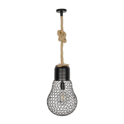 GLOBOSTAR® URBAN 999-0192 Vintage Κρεμαστό Φωτιστικό Οροφής με Ντουί 1 x E27 AC 220-240V IP20 - Μαύρο & Μπεζ - Μ28 x Π28 x Υ80cm Διακόσμηση - Φως - Χαλιά GLOBOSTAR® URBAN 999-0192 Vintage Κρεμαστό Φωτιστικό Οροφής με Ντουί 1 x E27 AC 220-240V IP20 - Μαύρο & Μπεζ - Μ28 x Π28 x Υ80cm Διακόσμηση - Φως - Χαλιά