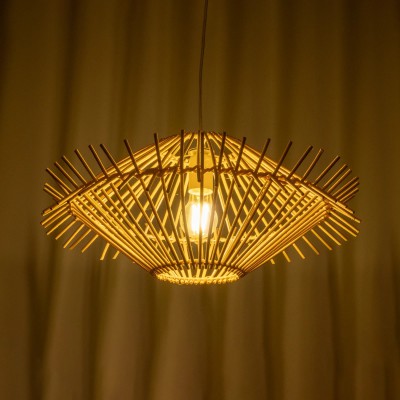 GLOBOSTAR® SASSO 999-0201 Boho Κρεμαστό Φωτιστικό Οροφής με Ντουί 1 x E27 AC 220-240V IP20 - Μπεζ - Μ50 x Π50 x Y23cm GLOBOSTAR® SASSO 999-0201 Boho Κρεμαστό Φωτιστικό Οροφής με Ντουί 1 x E27 AC 220-240V IP20 - Μπεζ - Μ50 x Π50 x Y23cm