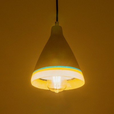 GLOBOSTAR® BEVIN 999-0219 Μοντέρνο Κρεμαστό Φωτιστικό Οροφής με Ντουί 1 x E27 AC 220-240V IP20 - Πολύχρωμο - Μ17 x Π17 x Υ21,5cm GLOBOSTAR® BEVIN 999-0219 Μοντέρνο Κρεμαστό Φωτιστικό Οροφής με Ντουί 1 x E27 AC 220-240V IP20 - Πολύχρωμο - Μ17 x Π17 x Υ21,5cm