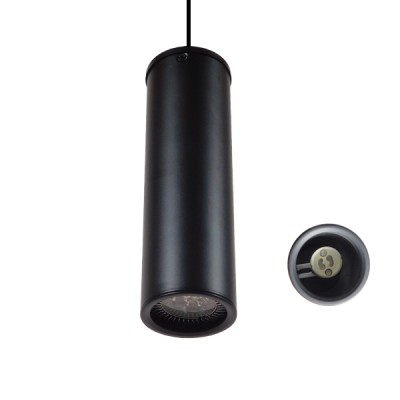 GloboStar® CANNON BLACK 01275 Μοντέρνο Κρεμαστό Φωτιστικό Οροφής Spot Μονόφωτο 1 x GU10 Μαύρο Μεταλλικό Φ6 x 20cm Διακόσμηση - Φως - Χαλιά GloboStar® CANNON BLACK 01275 Μοντέρνο Κρεμαστό Φωτιστικό Οροφής Spot Μονόφωτο 1 x GU10 Μαύρο Μεταλλικό Φ6 x 20cm Διακόσμηση - Φως - Χαλιά