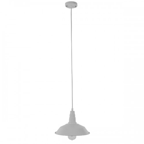 GLOBOSTAR® RAY 01044 Vintage Κρεμαστό Φωτιστικό Οροφής με Ντουί 1 x E27 AC 220-240V IP20 - Λευκό - Μ26 x Π26 x Υ25cm GLOBOSTAR® RAY 01044 Vintage Κρεμαστό Φωτιστικό Οροφής με Ντουί 1 x E27 AC 220-240V IP20 - Λευκό - Μ26 x Π26 x Υ25cm