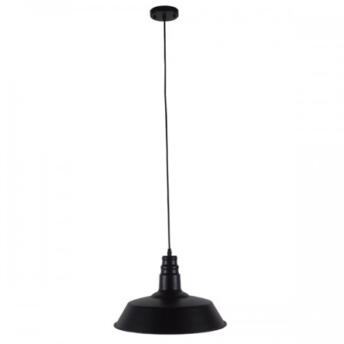 GLOBOSTAR® RAY 01049 Vintage Κρεμαστό Φωτιστικό Οροφής με Ντουί 1 x E27 AC 220-240V IP20 - Μαύρο - Μ36 x Π36 x Υ25cm GLOBOSTAR® RAY 01049 Vintage Κρεμαστό Φωτιστικό Οροφής με Ντουί 1 x E27 AC 220-240V IP20 - Μαύρο - Μ36 x Π36 x Υ25cm