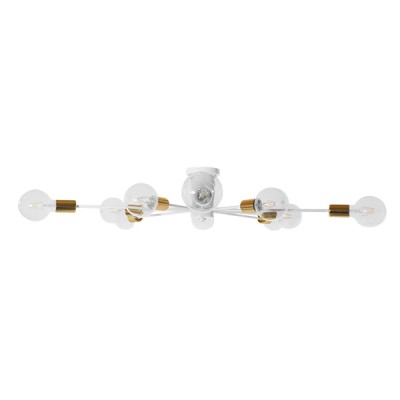 GloboStar® AURORA 01383 Μοντέρνο Industrial Φωτιστικό Οροφής Πολύφωτο Λευκό Μεταλλικό Φ95 x Y17cm Διακόσμηση - Φωτισμός - Χαλιά GloboStar® AURORA 01383 Μοντέρνο Industrial Φωτιστικό Οροφής Πολύφωτο Λευκό Μεταλλικό Φ95 x Y17cm Διακόσμηση - Φωτισμός - Χαλιά