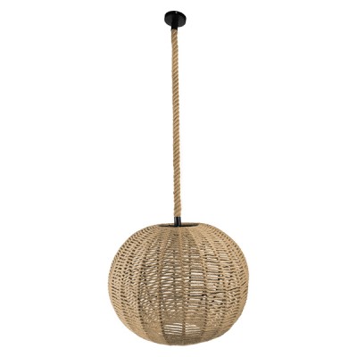 GLOBOSTAR® MANDALA 01593 Vintage Κρεμαστό Φωτιστικό Οροφής με Ντουί 1 x E27 AC 220-240V IP20 - Μπεζ - Μ60 x Π60 x Υ45cm GLOBOSTAR® MANDALA 01593 Vintage Κρεμαστό Φωτιστικό Οροφής με Ντουί 1 x E27 AC 220-240V IP20 - Μπεζ - Μ60 x Π60 x Υ45cm