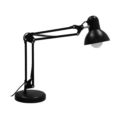 GLOBOSTAR® DESK 01538 Μοντέρνο Επιτραπέζιο Φωτιστικό Πορτατίφ με Ντουί 1 x E27 AC 220-240V IP20 - Μαύρο - Μ15 x Π15 x Υ67cm GLOBOSTAR® DESK 01538 Μοντέρνο Επιτραπέζιο Φωτιστικό Πορτατίφ με Ντουί 1 x E27 AC 220-240V IP20 - Μαύρο - Μ15 x Π15 x Υ67cm