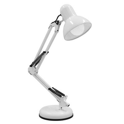 GLOBOSTAR® DESK 01539 Μοντέρνο Επιτραπέζιο Φωτιστικό Πορτατίφ με Ντουί 1 x E27 AC 220-240V IP20 - Λευκό - Μ15 x Π15 x Υ67cm GLOBOSTAR® DESK 01539 Μοντέρνο Επιτραπέζιο Φωτιστικό Πορτατίφ με Ντουί 1 x E27 AC 220-240V IP20 - Λευκό - Μ15 x Π15 x Υ67cm