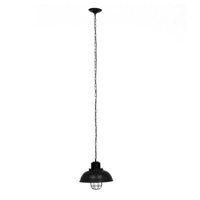 GLOBOSTAR® HARROW 01571 Vintage Κρεμαστό Φωτιστικό Οροφής με Ντουί 1 x E27 AC 220-240V IP20 - Μαύρο - Μ33 x Π33 x Υ32cm GLOBOSTAR® HARROW 01571 Vintage Κρεμαστό Φωτιστικό Οροφής με Ντουί 1 x E27 AC 220-240V IP20 - Μαύρο - Μ33 x Π33 x Υ32cm