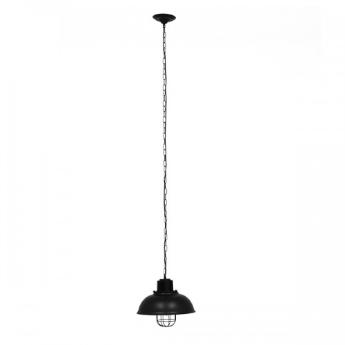 GLOBOSTAR® HARROW 01571 Vintage Κρεμαστό Φωτιστικό Οροφής με Ντουί 1 x E27 AC 220-240V IP20 - Μαύρο - Μ33 x Π33 x Υ32cm GLOBOSTAR® HARROW 01571 Vintage Κρεμαστό Φωτιστικό Οροφής με Ντουί 1 x E27 AC 220-240V IP20 - Μαύρο - Μ33 x Π33 x Υ32cm