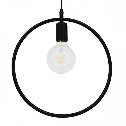 GloboStar® OMICRON 01578 Μοντέρνο Κρεμαστό Φωτιστικό Οροφής Μονόφωτο 1 x E27 Μαύρο Μεταλλικό Φ33 x Π4 x Υ33cm Διακόσμηση - Φωτισμός - Χαλιά GloboStar® OMICRON 01578 Μοντέρνο Κρεμαστό Φωτιστικό Οροφής Μονόφωτο 1 x E27 Μαύρο Μεταλλικό Φ33 x Π4 x Υ33cm Διακόσμηση - Φωτισμός - Χαλιά