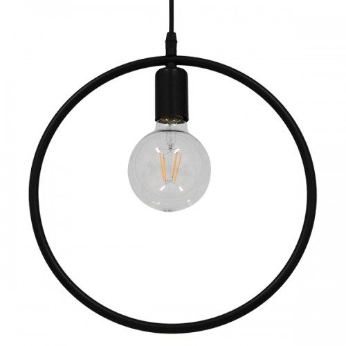 GloboStar® OMICRON 01578 Μοντέρνο Κρεμαστό Φωτιστικό Οροφής Μονόφωτο 1 x E27 Μαύρο Μεταλλικό Φ33 x Π4 x Υ33cm Διακόσμηση - Φωτισμός - Χαλιά GloboStar® OMICRON 01578 Μοντέρνο Κρεμαστό Φωτιστικό Οροφής Μονόφωτο 1 x E27 Μαύρο Μεταλλικό Φ33 x Π4 x Υ33cm Διακόσμηση - Φωτισμός - Χαλιά