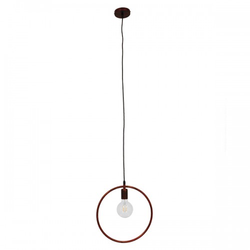 GLOBOSTAR® OMICRON 01579 Μοντέρνο Κρεμαστό Φωτιστικό Οροφής με Ντουί 1 x E27 AC 220-240V IP20 - Χάλκινο - Μ33 x Π4 x Υ33cm GLOBOSTAR® OMICRON 01579 Μοντέρνο Κρεμαστό Φωτιστικό Οροφής με Ντουί 1 x E27 AC 220-240V IP20 - Χάλκινο - Μ33 x Π4 x Υ33cm