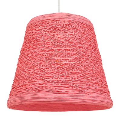 GLOBOSTAR® PLAYROOM 00996 Vintage Κρεμαστό Φωτιστικό Οροφής με Ντουί 1 x E27 AC 220-240V IP20 - Ροζ - Μ32 x Π32 x Υ27cm GLOBOSTAR® PLAYROOM 00996 Vintage Κρεμαστό Φωτιστικό Οροφής με Ντουί 1 x E27 AC 220-240V IP20 - Ροζ - Μ32 x Π32 x Υ27cm