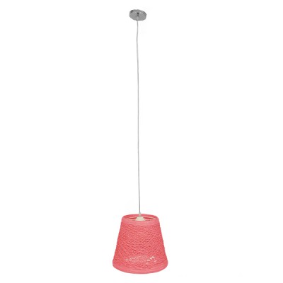GLOBOSTAR® PLAYROOM 00996 Vintage Κρεμαστό Φωτιστικό Οροφής με Ντουί 1 x E27 AC 220-240V IP20 - Ροζ - Μ32 x Π32 x Υ27cm GLOBOSTAR® PLAYROOM 00996 Vintage Κρεμαστό Φωτιστικό Οροφής με Ντουί 1 x E27 AC 220-240V IP20 - Ροζ - Μ32 x Π32 x Υ27cm