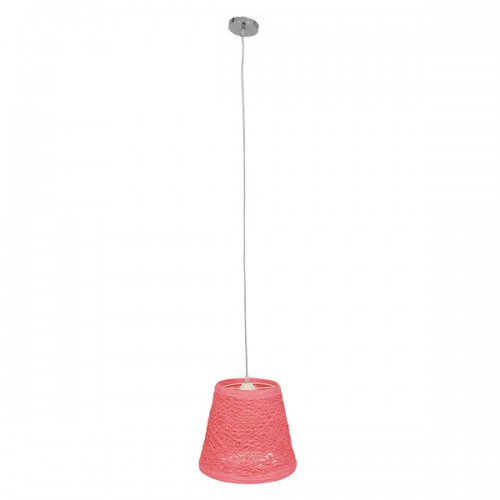 GLOBOSTAR® PLAYROOM 00996 Vintage Κρεμαστό Φωτιστικό Οροφής με Ντουί 1 x E27 AC 220-240V IP20 - Ροζ - Μ32 x Π32 x Υ27cm GLOBOSTAR® PLAYROOM 00996 Vintage Κρεμαστό Φωτιστικό Οροφής με Ντουί 1 x E27 AC 220-240V IP20 - Ροζ - Μ32 x Π32 x Υ27cm