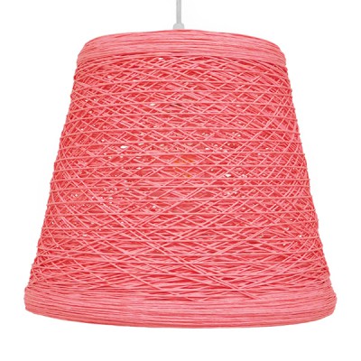 GLOBOSTAR® PLAYROOM 00996 Vintage Κρεμαστό Φωτιστικό Οροφής με Ντουί 1 x E27 AC 220-240V IP20 - Ροζ - Μ32 x Π32 x Υ27cm GLOBOSTAR® PLAYROOM 00996 Vintage Κρεμαστό Φωτιστικό Οροφής με Ντουί 1 x E27 AC 220-240V IP20 - Ροζ - Μ32 x Π32 x Υ27cm