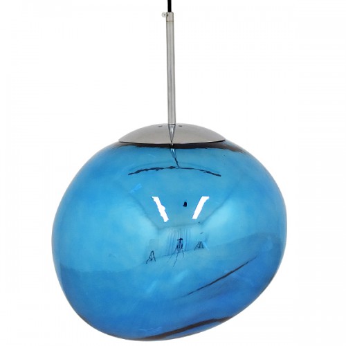 GloboStar® DIXAR BLUE 01467 Μοντέρνο Κρεμαστό Φωτιστικό Οροφής Μονόφωτο 1 x E27 Γυάλινο Μπλε Φ36 x Υ45cm Διακόσμηση - Φωτισμός - Χαλιά GloboStar® DIXAR BLUE 01467 Μοντέρνο Κρεμαστό Φωτιστικό Οροφής Μονόφωτο 1 x E27 Γυάλινο Μπλε Φ36 x Υ45cm Διακόσμηση - Φωτισμός - Χαλιά