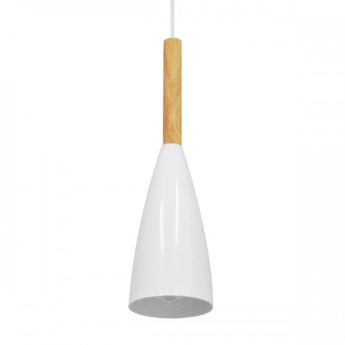 GLOBOSTAR® DILLON 00876 Μοντέρνο Κρεμαστό Φωτιστικό Οροφής με Ντουί 1 x E27 AC 220-240V IP20 - Λευκό - Μ11 x Π11 x Υ36cm GLOBOSTAR® DILLON 00876 Μοντέρνο Κρεμαστό Φωτιστικό Οροφής με Ντουί 1 x E27 AC 220-240V IP20 - Λευκό - Μ11 x Π11 x Υ36cm