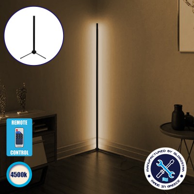 Μοντέρνο Minimal Επιτραπέζιο Μαύρο Φωτιστικό 50cm LED 8 Watt με Ασύρματο Χειριστήριο RF & Dimmer Φυσικό Λευκό 4500k GloboStar ALIEN Design GLOBO-50-2 Μοντέρνο Minimal Επιτραπέζιο Μαύρο Φωτιστικό 50cm LED 8 Watt με Ασύρματο Χειριστήριο RF & Dimmer Φυσικό Λευκό 4500k GloboStar ALIEN Design GLOBO-50-2