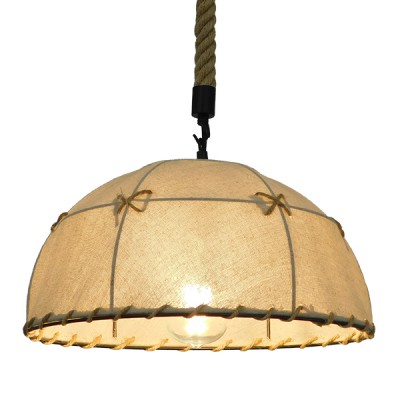 GLOBOSTAR® ANTOINETTE 01028 Vintage Κρεμαστό Φωτιστικό Οροφής με Ντουί 1 x E27 AC 220-240V IP20 - Μπεζ - Μ35 x Π35 x Υ20cm GLOBOSTAR® ANTOINETTE 01028 Vintage Κρεμαστό Φωτιστικό Οροφής με Ντουί 1 x E27 AC 220-240V IP20 - Μπεζ - Μ35 x Π35 x Υ20cm