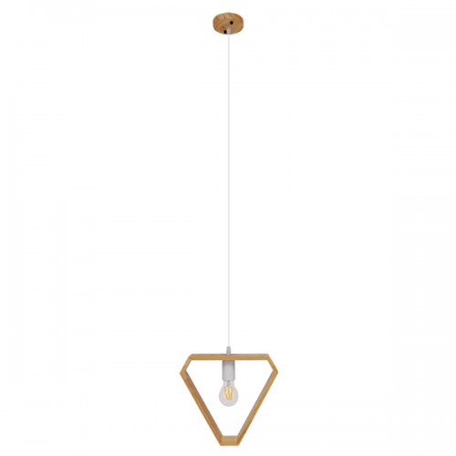GLOBOSTAR® ELISE 01430 Μοντέρνο Κρεμαστό Φωτιστικό Οροφής με Ντουί 1 x E27 AC 220-240V IP20 - Μπεζ & Λευκό - Μ29 x Π8 x Υ28cm GLOBOSTAR® ELISE 01430 Μοντέρνο Κρεμαστό Φωτιστικό Οροφής με Ντουί 1 x E27 AC 220-240V IP20 - Μπεζ & Λευκό - Μ29 x Π8 x Υ28cm