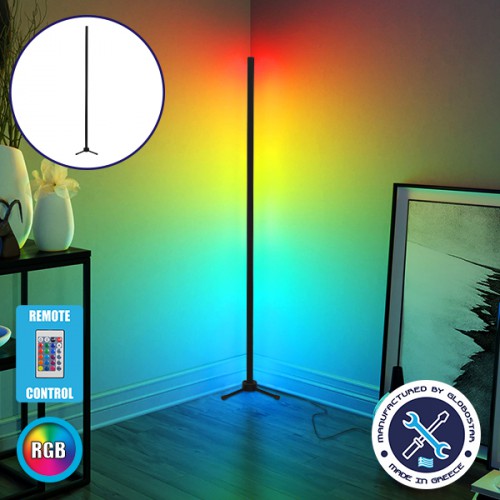 Μοντέρνο Minimal Επιδαπέδιο Μαύρο Φωτιστικό 150cm LED 24 Watt με Ασύρματο Χειριστήριο RF & Dimmer RGB Πολύχρωμο GloboStar ALIEN Design GLOBO-150-8 Διακόσμηση - Φωτισμός - Χαλιά Μοντέρνο Minimal Επιδαπέδιο Μαύρο Φωτιστικό 150cm LED 24 Watt με Ασύρματο Χειριστήριο RF & Dimmer RGB Πολύχρωμο GloboStar ALIEN Design GLOBO-150-8 Διακόσμηση - Φωτισμός - Χαλιά