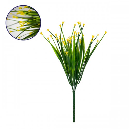 GloboStar® 09078 Τεχνητό Φυτό Διακοσμητικό Μπουκέτο Aphyllanthes Κίτρινο M17cm x Υ30cm Π17cm με 7 Κλαδάκια GloboStar® 09078 Τεχνητό Φυτό Διακοσμητικό Μπουκέτο Aphyllanthes Κίτρινο M17cm x Υ30cm Π17cm με 7 Κλαδάκια
