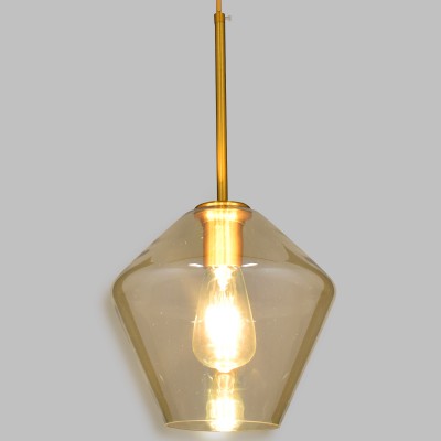 GLOBOSTAR® AMARIS 00869 Μοντέρνο Κρεμαστό Φωτιστικό Οροφής με Ντουί 1 x E27 AC 220-240V IP20 - Χρυσό & Μελί - Μ22 x Π22 x Y22cm GLOBOSTAR® AMARIS 00869 Μοντέρνο Κρεμαστό Φωτιστικό Οροφής με Ντουί 1 x E27 AC 220-240V IP20 - Χρυσό & Μελί - Μ22 x Π22 x Y22cm