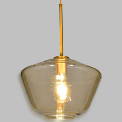 GLOBOSTAR® AMARIS 00870 Μοντέρνο Κρεμαστό Φωτιστικό Οροφής με Ντουί 1 x E27 AC 220-240V IP20 - Χρυσό & Μελί - Μ30 x Π30 x Y22cm GLOBOSTAR® AMARIS 00870 Μοντέρνο Κρεμαστό Φωτιστικό Οροφής με Ντουί 1 x E27 AC 220-240V IP20 - Χρυσό & Μελί - Μ30 x Π30 x Y22cm