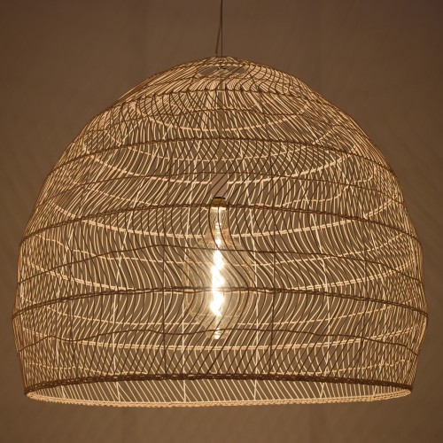 GloboStar® MALIBU 00965 Vintage Κρεμαστό Φωτιστικό Οροφής Μονόφωτο 1 x E27 Λευκό Ξύλινο Bamboo Φ100 x Y86cm Διακόσμηση - Φωτισμός - Χαλιά GloboStar® MALIBU 00965 Vintage Κρεμαστό Φωτιστικό Οροφής Μονόφωτο 1 x E27 Λευκό Ξύλινο Bamboo Φ100 x Y86cm Διακόσμηση - Φωτισμός - Χαλιά