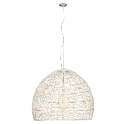 GloboStar® MALIBU 00965 Vintage Κρεμαστό Φωτιστικό Οροφής Μονόφωτο 1 x E27 Λευκό Ξύλινο Bamboo Φ100 x Y86cm Διακόσμηση - Φωτισμός - Χαλιά GloboStar® MALIBU 00965 Vintage Κρεμαστό Φωτιστικό Οροφής Μονόφωτο 1 x E27 Λευκό Ξύλινο Bamboo Φ100 x Y86cm Διακόσμηση - Φωτισμός - Χαλιά