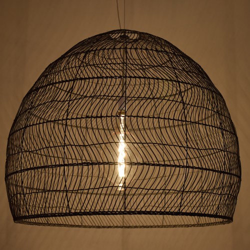 GloboStar® MALIBU 00966 Vintage Κρεμαστό Φωτιστικό Οροφής Μονόφωτο 1 x E27 Μαύρο Ξύλινο Bamboo Φ100 x Y86cm Διακόσμηση - Φωτισμός - Χαλιά GloboStar® MALIBU 00966 Vintage Κρεμαστό Φωτιστικό Οροφής Μονόφωτο 1 x E27 Μαύρο Ξύλινο Bamboo Φ100 x Y86cm Διακόσμηση - Φωτισμός - Χαλιά