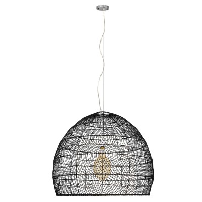 GloboStar® MALIBU 00966 Vintage Κρεμαστό Φωτιστικό Οροφής Μονόφωτο 1 x E27 Μαύρο Ξύλινο Bamboo Φ100 x Y86cm Διακόσμηση - Φωτισμός - Χαλιά GloboStar® MALIBU 00966 Vintage Κρεμαστό Φωτιστικό Οροφής Μονόφωτο 1 x E27 Μαύρο Ξύλινο Bamboo Φ100 x Y86cm Διακόσμηση - Φωτισμός - Χαλιά