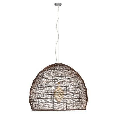 GloboStar® MALIBU 00967 Vintage Κρεμαστό Φωτιστικό Οροφής Μονόφωτο 1 x E27 Καφέ Ξύλινο Bamboo Φ100 x Y86cm Διακόσμηση - Φωτισμός - Χαλιά GloboStar® MALIBU 00967 Vintage Κρεμαστό Φωτιστικό Οροφής Μονόφωτο 1 x E27 Καφέ Ξύλινο Bamboo Φ100 x Y86cm Διακόσμηση - Φωτισμός - Χαλιά