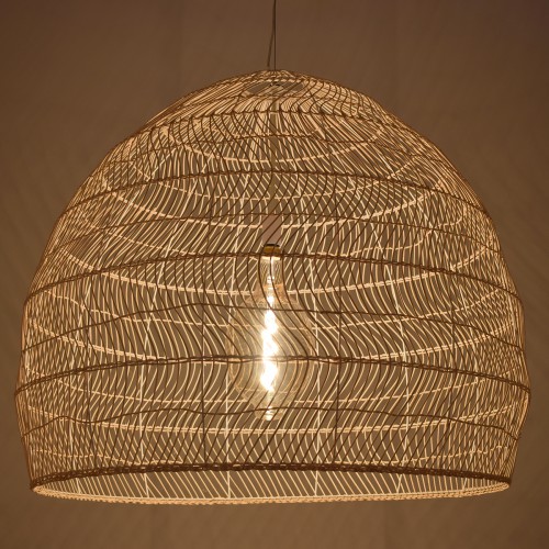 GloboStar® MALIBU 00974 Vintage Κρεμαστό Φωτιστικό Οροφής Μονόφωτο 1 x E27 Μπεζ Ξύλινο Bamboo Φ100 x Y86cm Διακόσμηση - Φωτισμός - Χαλιά GloboStar® MALIBU 00974 Vintage Κρεμαστό Φωτιστικό Οροφής Μονόφωτο 1 x E27 Μπεζ Ξύλινο Bamboo Φ100 x Y86cm Διακόσμηση - Φωτισμός - Χαλιά