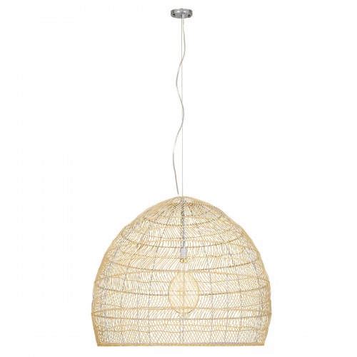GloboStar® MALIBU 00974 Vintage Κρεμαστό Φωτιστικό Οροφής Μονόφωτο 1 x E27 Μπεζ Ξύλινο Bamboo Φ100 x Y86cm Διακόσμηση - Φωτισμός - Χαλιά GloboStar® MALIBU 00974 Vintage Κρεμαστό Φωτιστικό Οροφής Μονόφωτο 1 x E27 Μπεζ Ξύλινο Bamboo Φ100 x Y86cm Διακόσμηση - Φωτισμός - Χαλιά