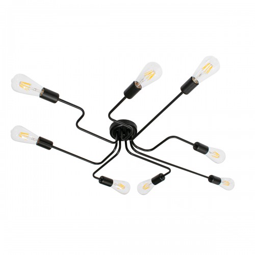 GloboStar® LIBERTA 00840 Μοντέρνο Φωτιστικό Οροφής Πολύφωτο Μαύρο Μεταλλικό Μ102 x Π72 x Υ10.5cm Διακόσμηση - Φωτισμός - Χαλιά GloboStar® LIBERTA 00840 Μοντέρνο Φωτιστικό Οροφής Πολύφωτο Μαύρο Μεταλλικό Μ102 x Π72 x Υ10.5cm Διακόσμηση - Φωτισμός - Χαλιά