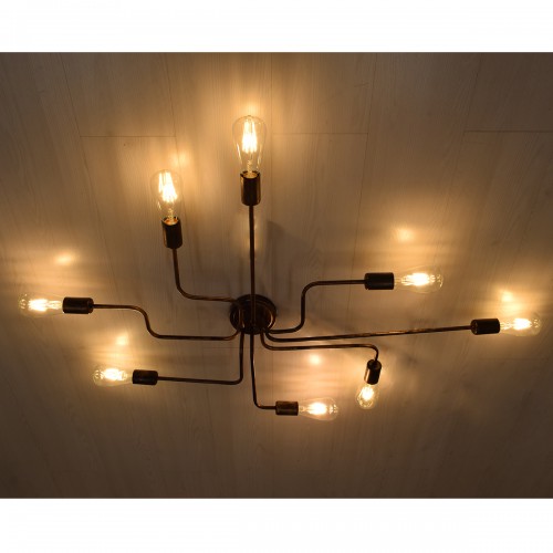 GloboStar® LIBERTA 00841 Μοντέρνο Φωτιστικό Οροφής Πολύφωτο Χάλκινο Σκουριά Μ102 x Π72 x Υ10.5cm Διακόσμηση - Φωτισμός - Χαλιά GloboStar® LIBERTA 00841 Μοντέρνο Φωτιστικό Οροφής Πολύφωτο Χάλκινο Σκουριά Μ102 x Π72 x Υ10.5cm Διακόσμηση - Φωτισμός - Χαλιά