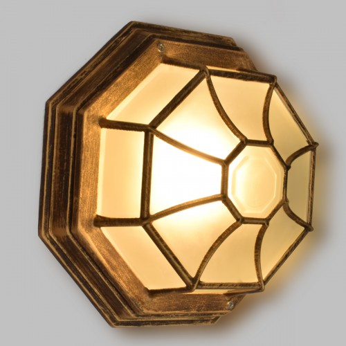 GLOBOSTAR® RUBY 00913 Vintage Φωτιστικό Οροφής με Ντουί 1 x E27 AC 220-240V IP20 - Χάλκινο Εφέ Σκουριάς - Μ21 x Π21 x Υ10cm GLOBOSTAR® RUBY 00913 Vintage Φωτιστικό Οροφής με Ντουί 1 x E27 AC 220-240V IP20 - Χάλκινο Εφέ Σκουριάς - Μ21 x Π21 x Υ10cm