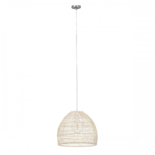 GloboStar® MALIBU 00968 Vintage Κρεμαστό Φωτιστικό Οροφής Μονόφωτο 1 x E27 Λευκό Ξύλινο Bamboo Φ40 x Y35cm Διακόσμηση - Φωτισμός - Χαλιά GloboStar® MALIBU 00968 Vintage Κρεμαστό Φωτιστικό Οροφής Μονόφωτο 1 x E27 Λευκό Ξύλινο Bamboo Φ40 x Y35cm Διακόσμηση - Φωτισμός - Χαλιά