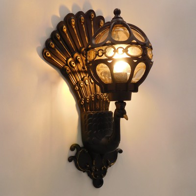 GloboStar® CORNELIA 01250 Vintage Φωτιστικό Τοίχου Απλίκα Μονόφωτο Καφέ Σκούρο Μεταλλικό Πλέγμα με Γυαλί Μ20 x Π32 x Υ55cm Διακόσμηση - Φωτισμός - Χαλιά GloboStar® CORNELIA 01250 Vintage Φωτιστικό Τοίχου Απλίκα Μονόφωτο Καφέ Σκούρο Μεταλλικό Πλέγμα με Γυαλί Μ20 x Π32 x Υ55cm Διακόσμηση - Φωτισμός - Χαλιά